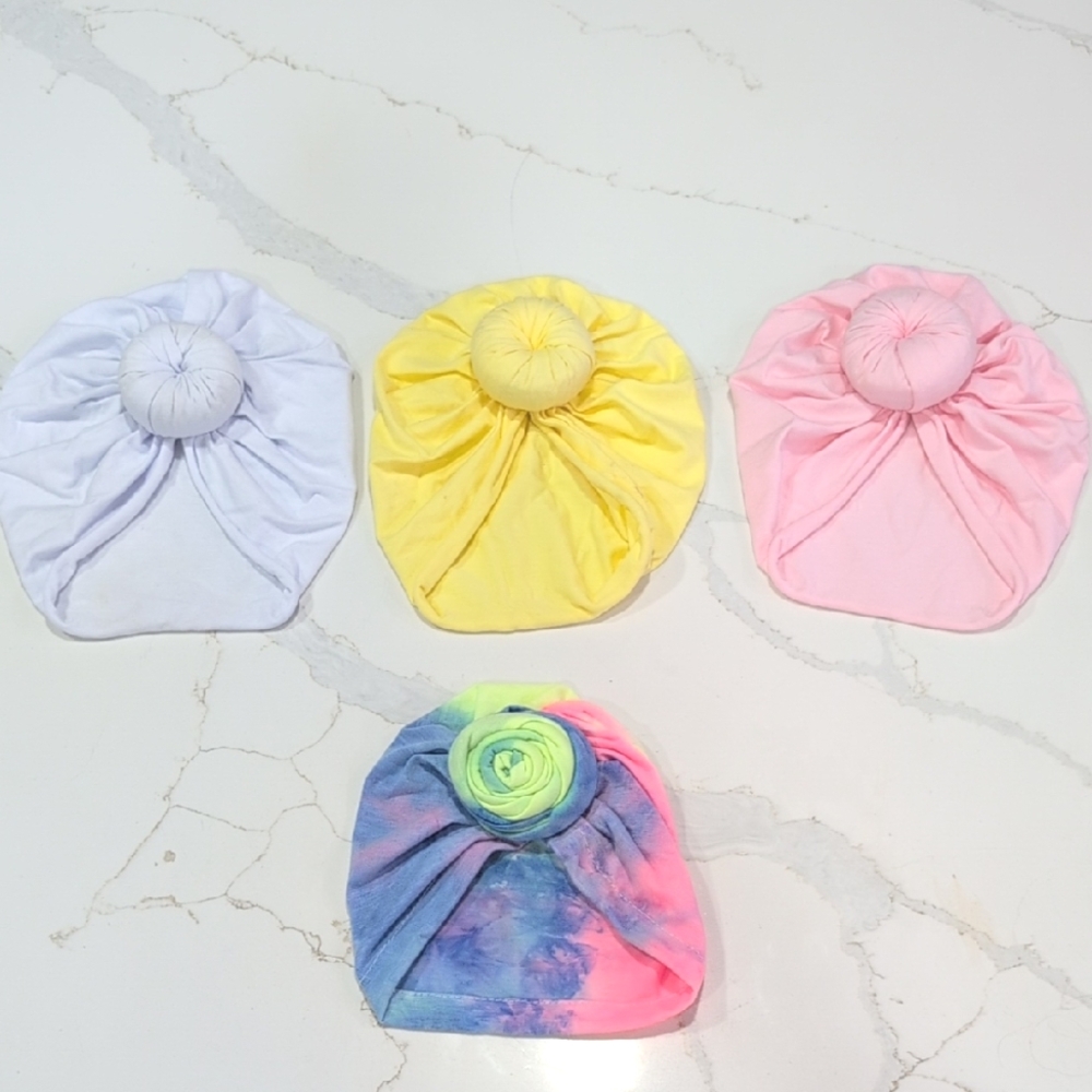 Colorful Kids Turban Bundle (4)